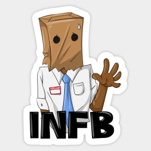 INFB the Introvert Sticker